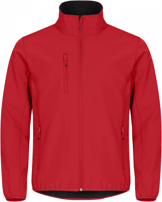 Clique - Classic Softshell Jacket Men - Röd