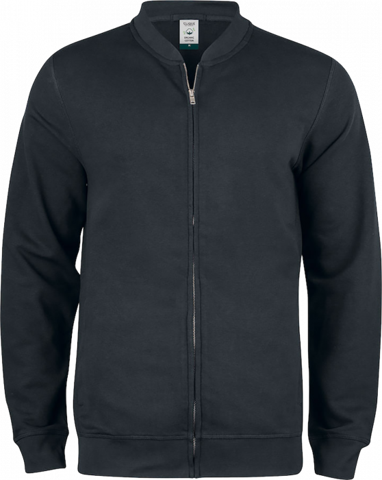 Clique - Organic Cotton Premium Cardigan - Negro