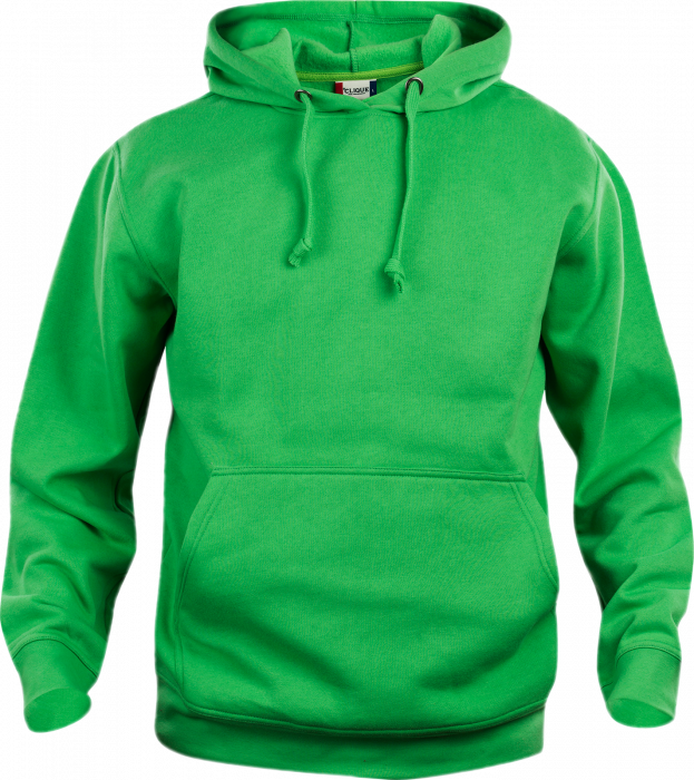 Clique - Basic Cotton Hoodie - Apple green