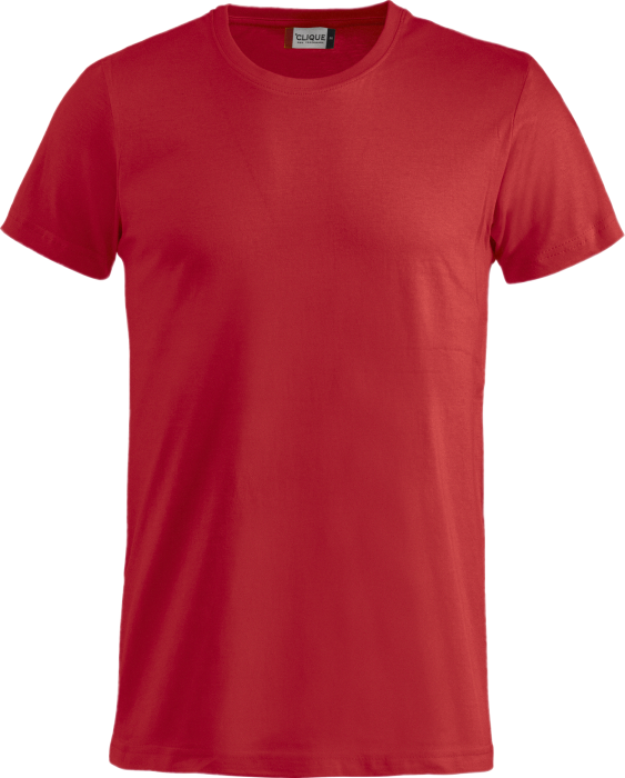 Clique - Basic Cotton T-Shirt - Rojo