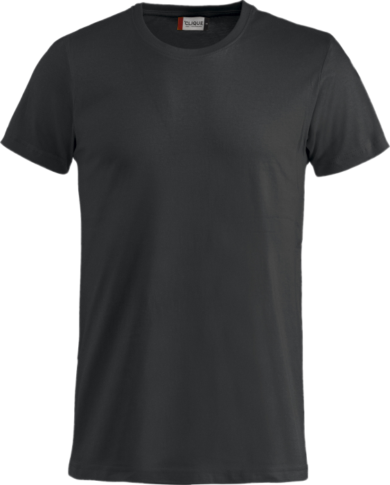Clique - Basic Cotton T-Shirt - Schwarz
