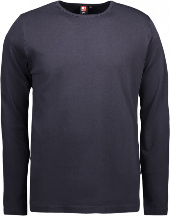 ID - Mens' Interlock T-Shirt Long-Sleeved - Marine