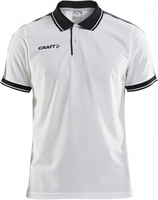 Craft - Pro Control Poloshirt - Blanc & noir