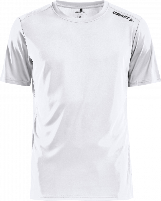 Craft - Rush Ss T-Shirt Herre - Hvid & sort
