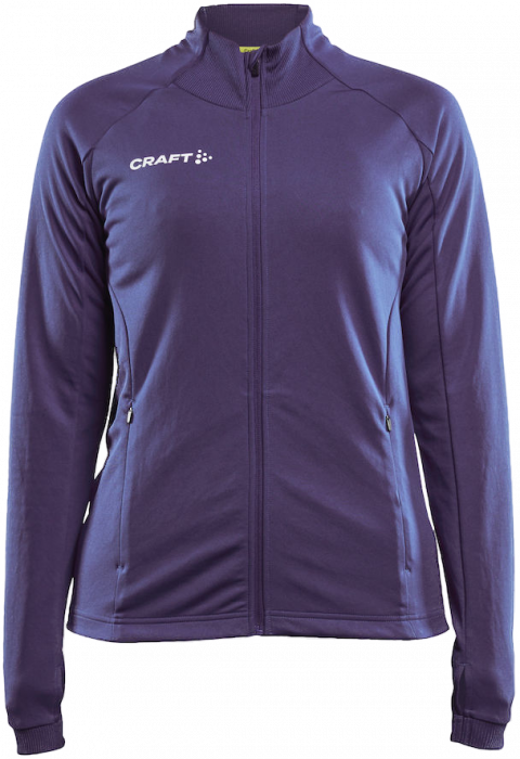 Craft - Evolve Shirt W. Zip Woman - True Purple