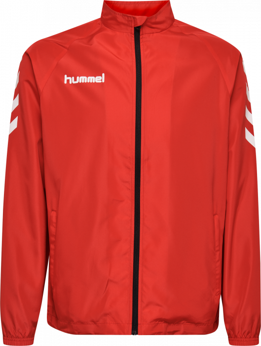 Hummel Micro Jakke Med Lynlås › True Red (203441) › 5 Farver › Tøj fra Hummel › Fodbold