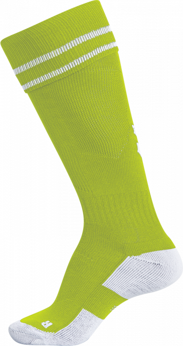 Hummel - Element Football Sock - Green Gecko & biały