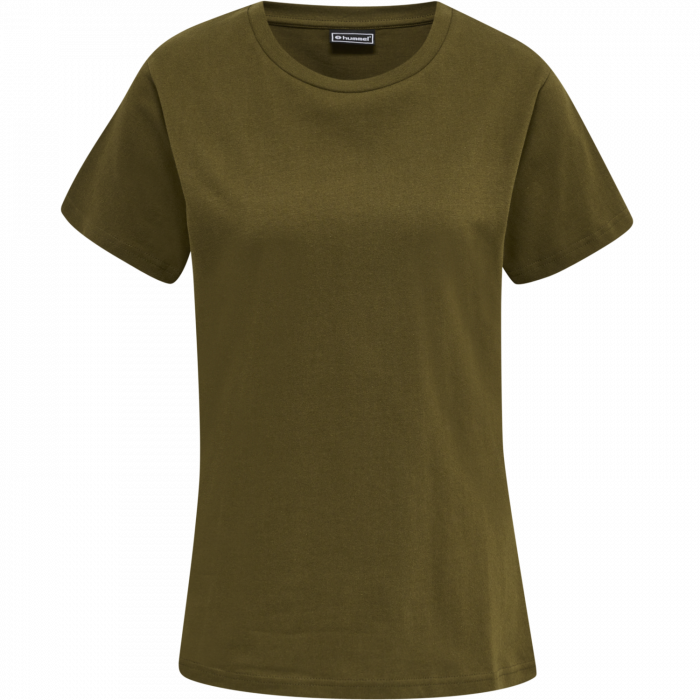 Hummel - Red Heavy T-Shirt Women - Military Green