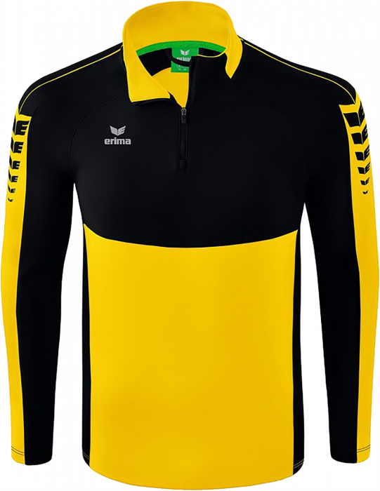 Erima - Six Wings Training Top - Negro & yellow