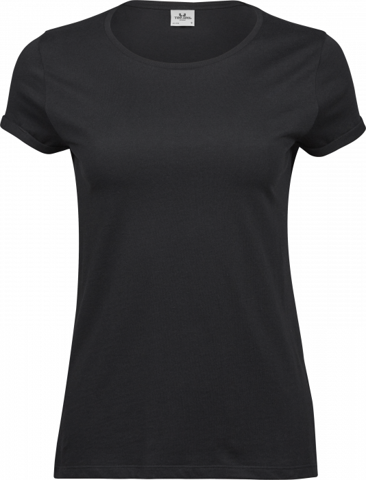 Tee Jays - Roll-Up Tee Woman - black