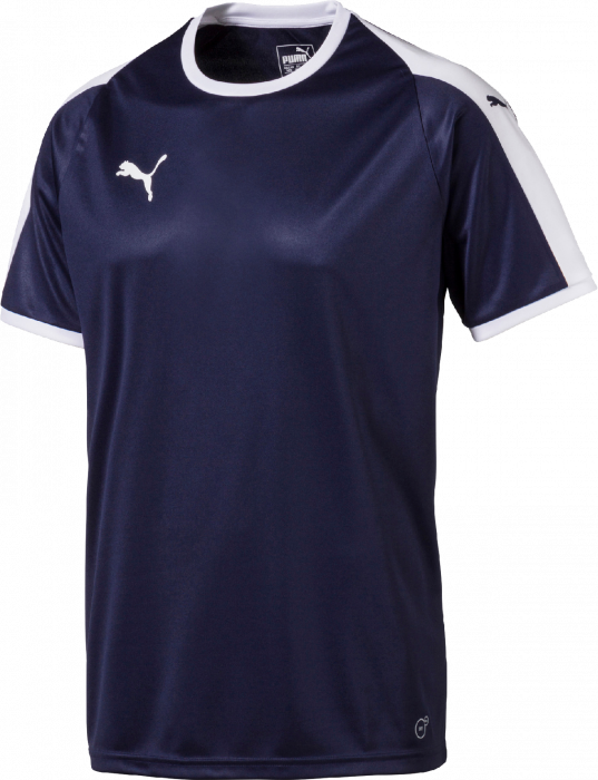 Puma Liga SS Game jersey › Navy \u0026 white 