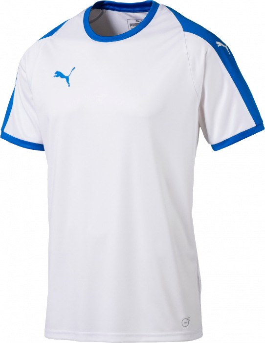 Puma Liga SS Game jersey › White \u0026 blue (703417) › 15 Colors › T-shirts \u0026  polos by Puma