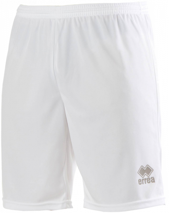 Errea - Maxi Skin Basketball Shorts - White & grey white