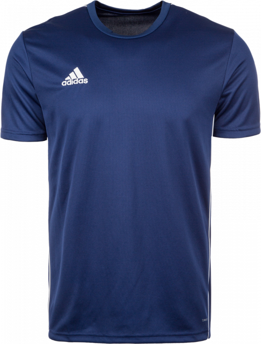 Adidas core 18 training jersey › Blu 