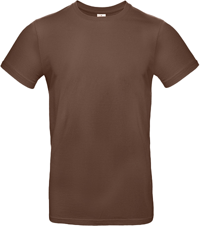 B&C - E190 T-Shirt - Chocolate