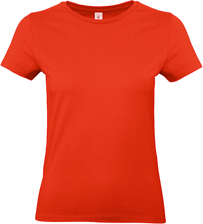 B&C - E190 T-Shirt Women - Fire Red