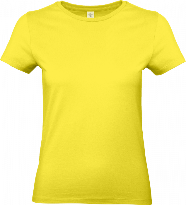 B&C - E190 T-Shirt Dame - Solar Yellow