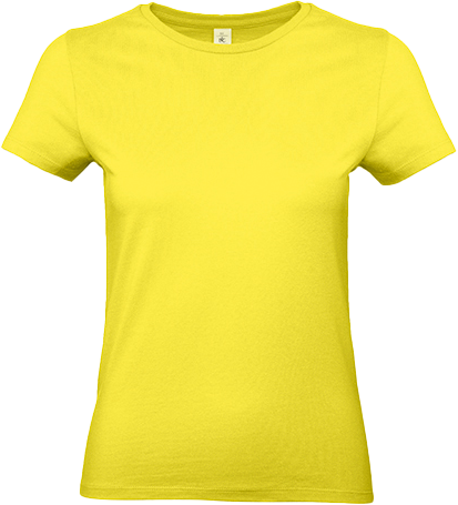 B&C - E190 T-Shirt Women - Solar Yellow