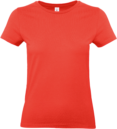 B&C - E190 T-Shirt Women - Sunset Orange