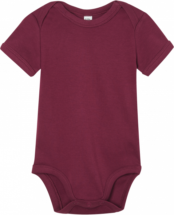 Babybugz - Organic Baby Bodysuit - Burgundy