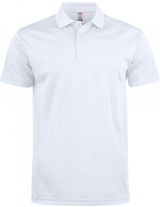 Clique - Basic Active Polo-Shirt - Wit