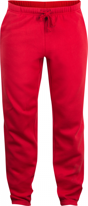 Clique Basic sweat pants in cotton › Red (021037) › 6 Colors