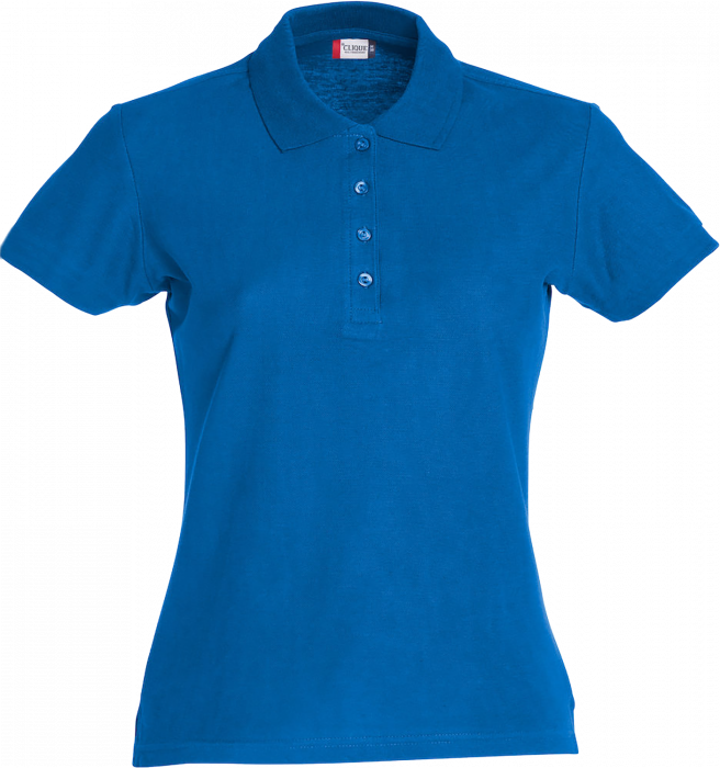 Clique - Basic Polo Ladies - Bleu roi