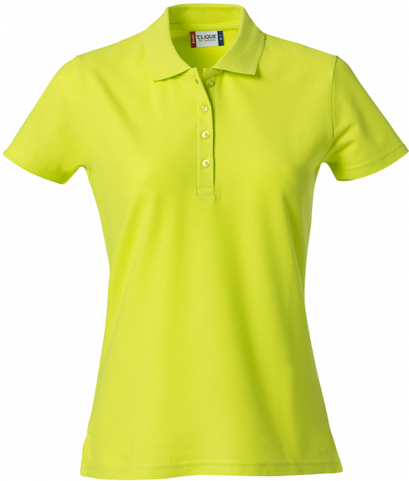 Clique - Basic Polo Ladies - Visibility Green