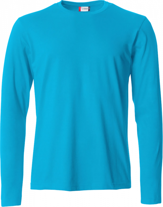 Clique - Longsleeve T-Shirt - Turquoise