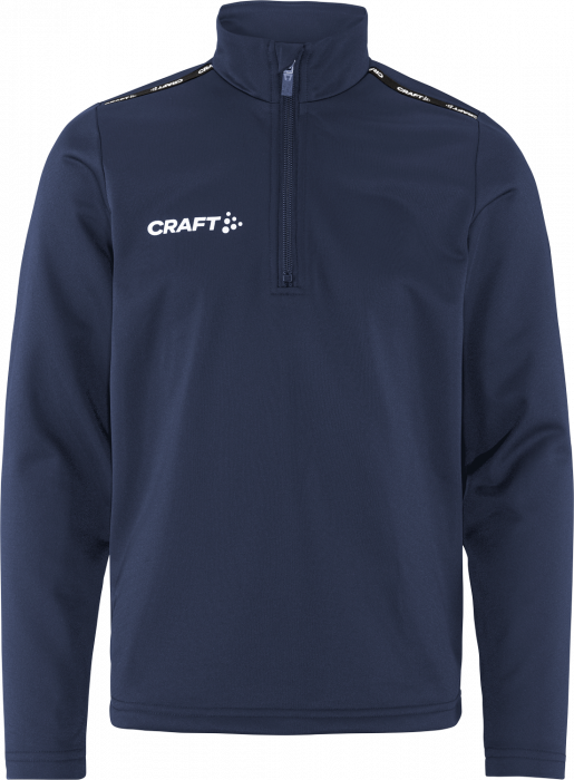 Craft - Squad Go Half Zip Training Top Jr - Azul marino