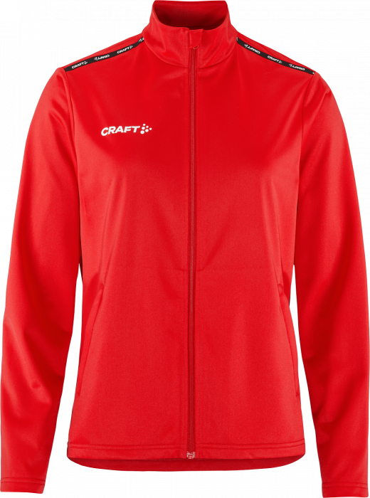 Craft - Squad Go Zip Jacket Women - Czerwony