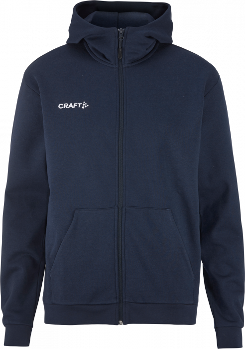 Craft - Community 2.0 Logo Fz Hoodie - Marineblauw