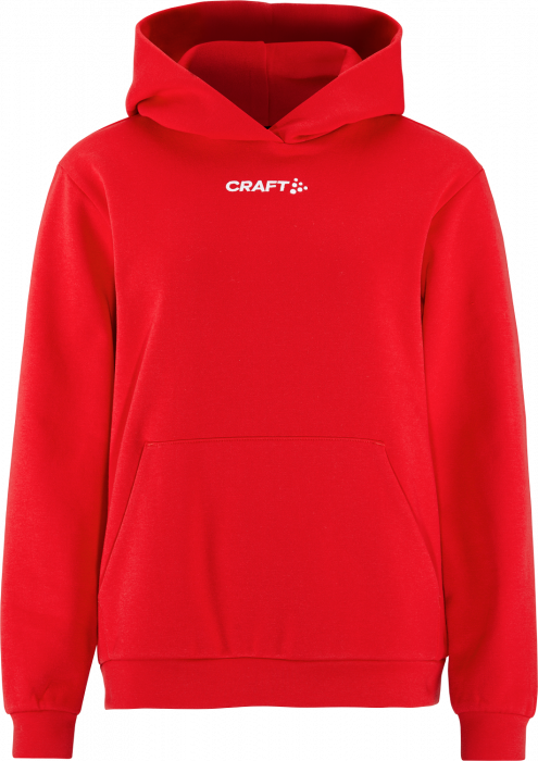 Craft - Community 2.0 Logo Hoodie Women - Czerwony