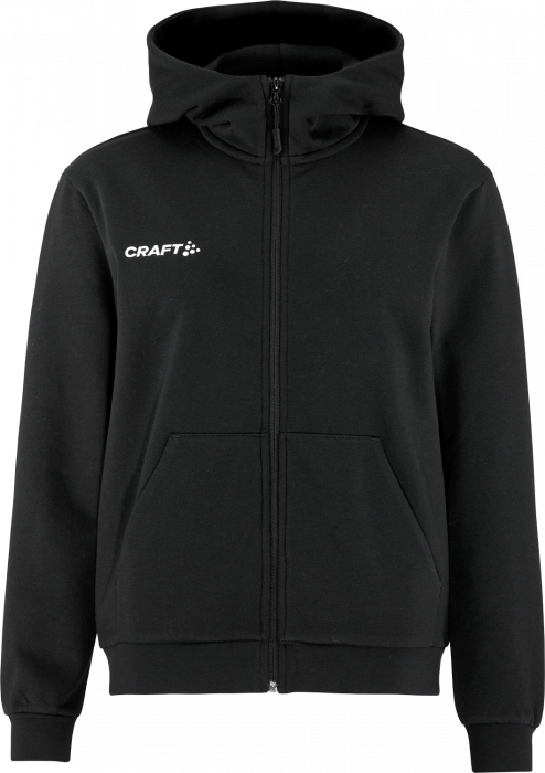 Craft - Community 2.0 Logo Fz Hoodie Women - Noir