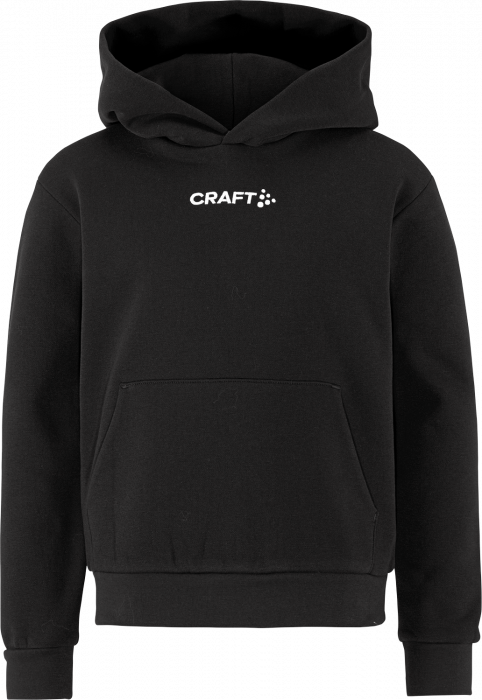 Craft - Community 2.0 Logo Hættetrøje Børn - Sort