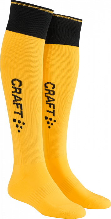 Craft - Progress 2.0 Contrast Sock - Sweden Yellow  & noir