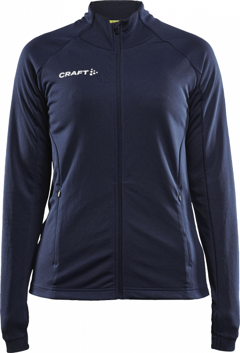 Craft - Evolve Shirt W. Zip Woman - Navy blue