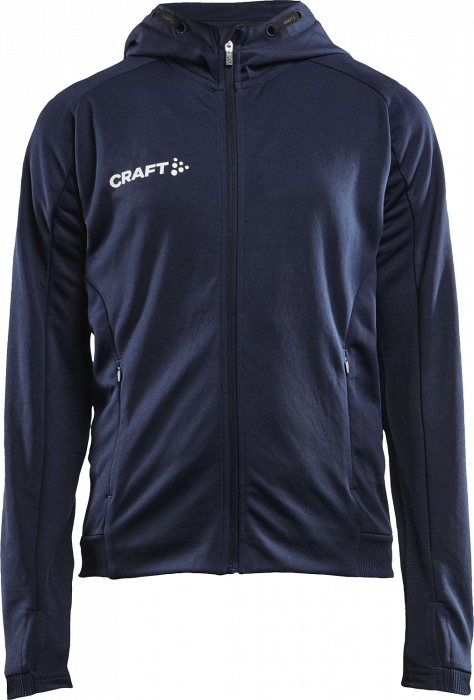 Craft - Evolve Jacket With Hood Junior - Bleu marine