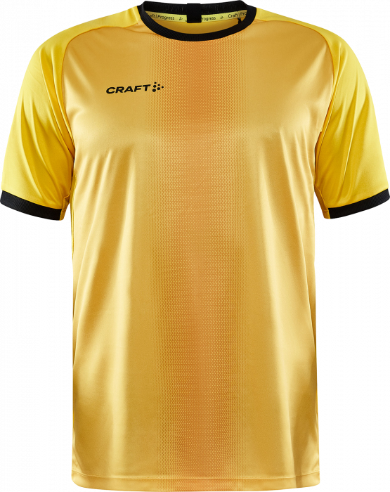Craft - Progress 2.0 Graphic Jersey Junior - Żółty & czarny