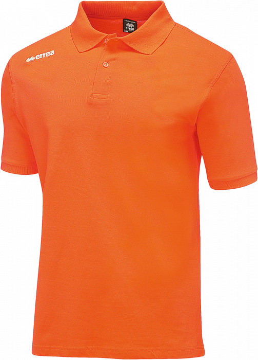 Errea - Team Colours Polo - Orange & blanco