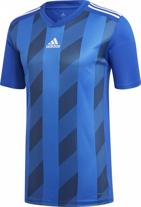 Adidas striped 19 jersey › Blue \u0026 white 
