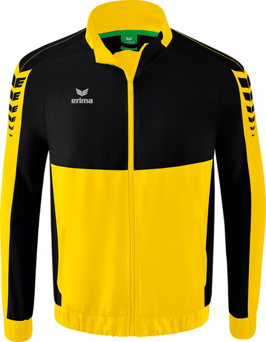 Erima - Six Wings Presentation Jacket - Yellow & czarny