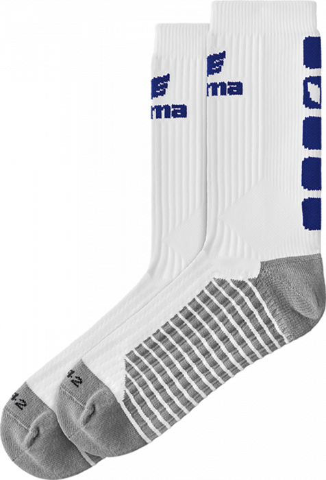 Erima - Classic 5-C Socks - Vit & new navy