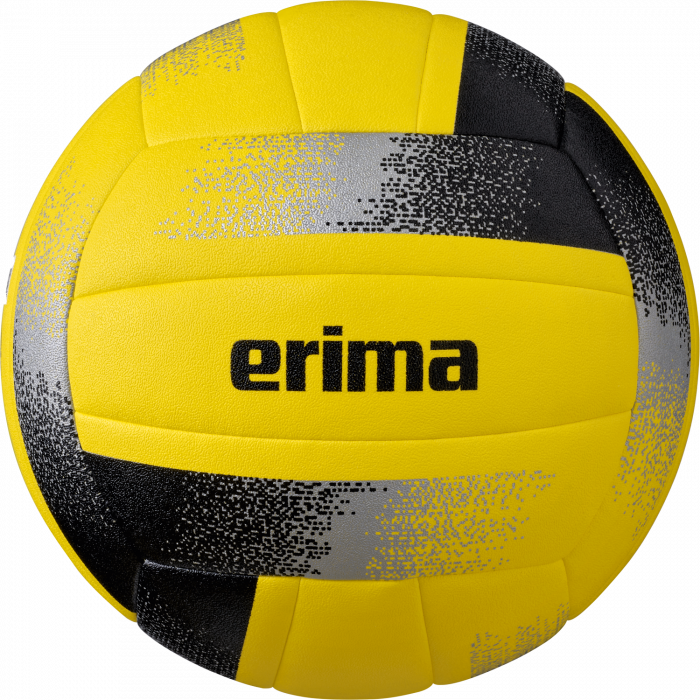 Erima - Hybrid Volleyball, Size 5 - Yellow & black