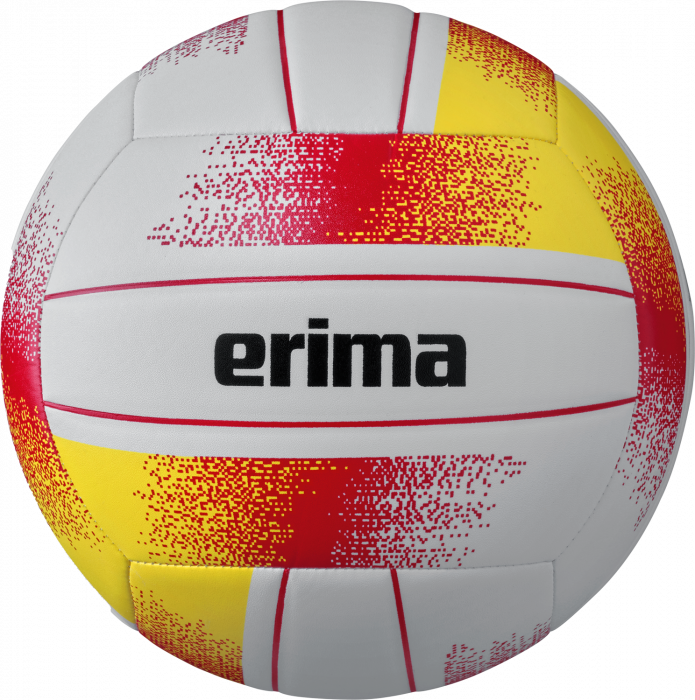 Erima - All-Round Volleyball, Size 5 - White & rød