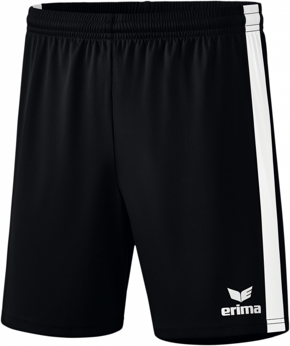 Erima - Retro Star Shorts - Negro & blanco