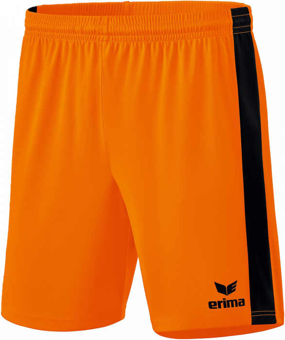 Erima - Retro Star Shorts - Orange & schwarz