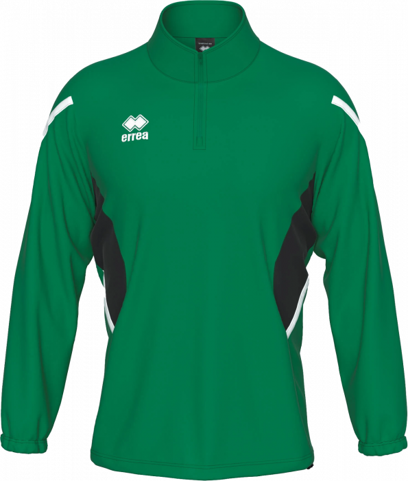 Errea - Charles Training Top Half Zip Jr - Grön & vit