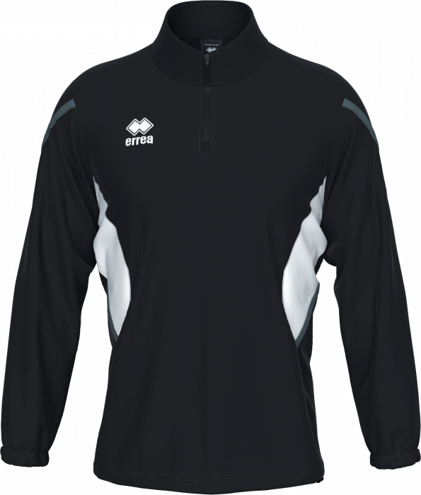 Errea - Charles Training Top Half Zip - Schwarz & weiß