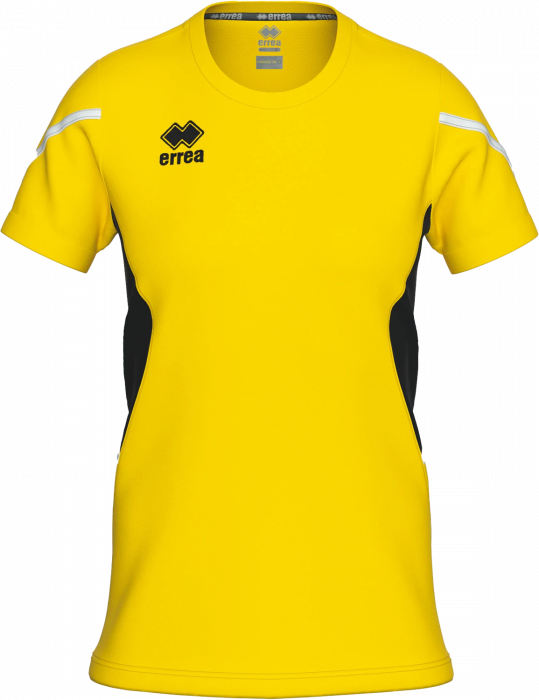 Errea - Corinne Player Jersey Jr - Amarillo & negro